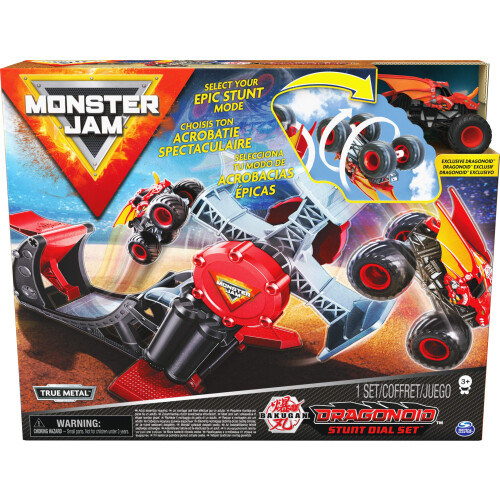 Monster Jam Official Bakugan Dragonoid Stunt Dial Playset   e ??a??es? 1