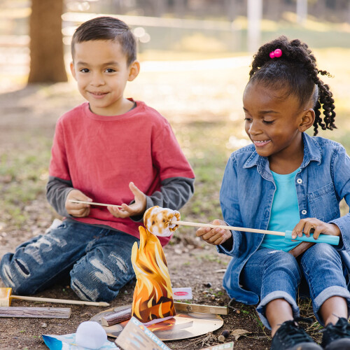 Melissa & Doug Melissa & Doug Let's Explore Campfire S'Mores Play Set - ?a??te Campfire 1