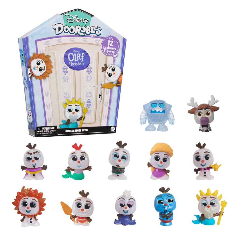 Disney Doorables Olaf Presenta La Collezione Peek Collectible Blind Bag-image