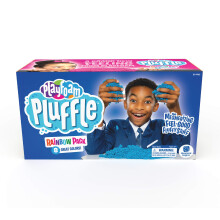 Educational Insights Playfoam Pluffle for Sensory Bins with 8 Colors Set of 8 Ages 3+