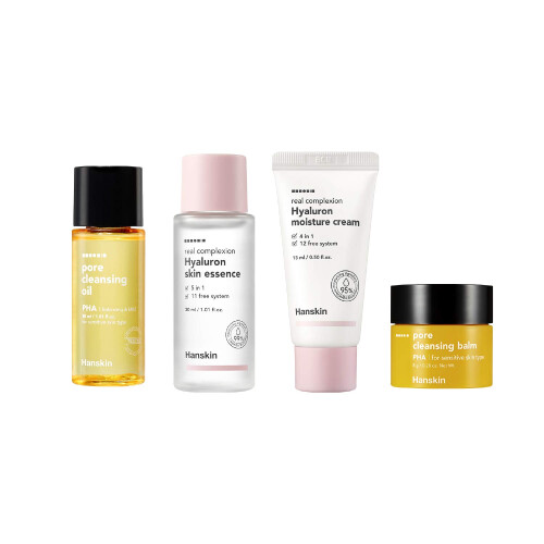 Hanskin, Glas-Haut-Im-Gehen, 4 Stück Set 1