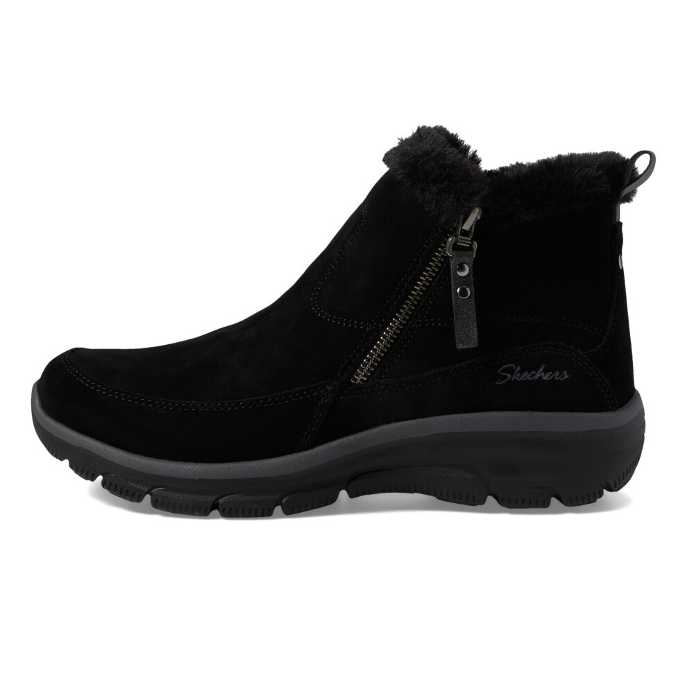 Bottines zipp  es Easy Going-Cool pour femmes de Skechers, noires, pointure 39