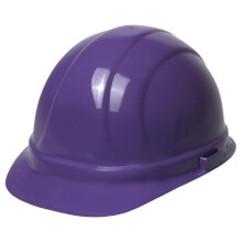 ERB Omega II Kappen-Hard Hat mit Mega-Ratsche, lila - Sicherer Schutz für Bau und Industrie