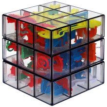 Rubik's Perplexus Fusion 3x3 - 3D Maze Game, Brain Teaser Puzzle, Sensory Toy voor Volwassenen & Kinderen 8+ | Stressverlichting