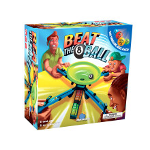 Beat The 8 Ball Action Dexterity Party Game - Kids, Family or Adult Speed Active Party Game by Blue Orange Games for 2 to 4 Players. Recommended for
