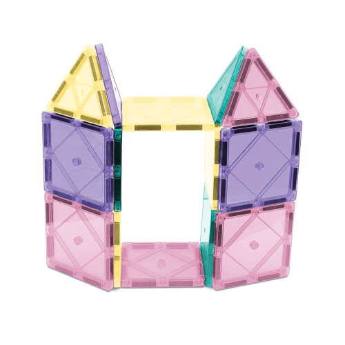 CreateOn Crayola Magnetiska Byggplattor, Byggset för Barn, 14-Delar 2