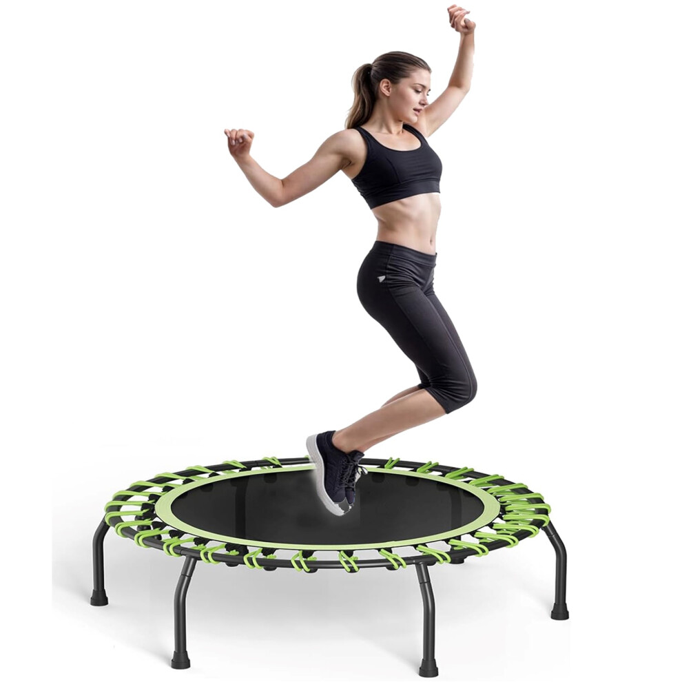 Trampoline Bungee Fitness Jumper 40" Rebounder Bouncer Exercise Green
