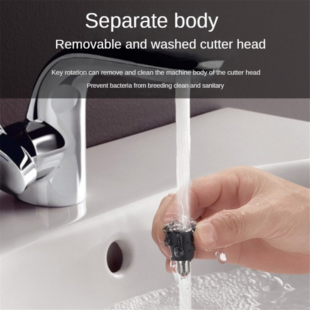 Nasenhaarschneider FüR MäNner Und Frauen, Wiederaufladbar üBer Usb-image