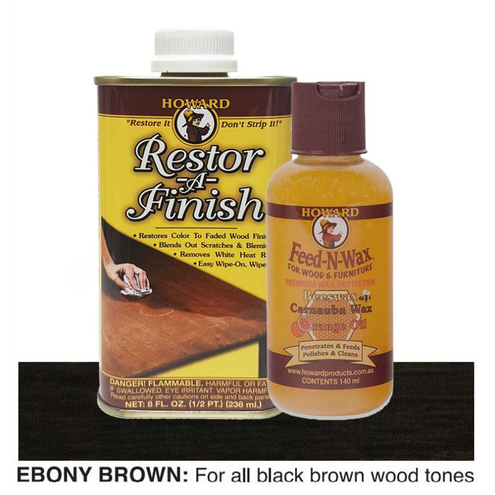 (Ebony) Restor A Finish With Feed N Wax Set 5060288604180