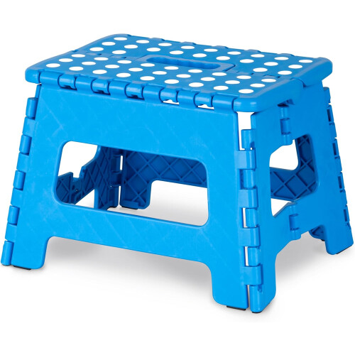 Vivo Folding Lightweight Step Stool Heavy Duty Portable Plastic Non Slip Multipurpose