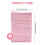 Rosa 125Pcs Absorbent Tattoo Tischdecke Einweg 45x33Cm 10