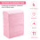 Rosa 125Pcs Absorbent Tattoo Tischdecke Einweg 45x33Cm 8