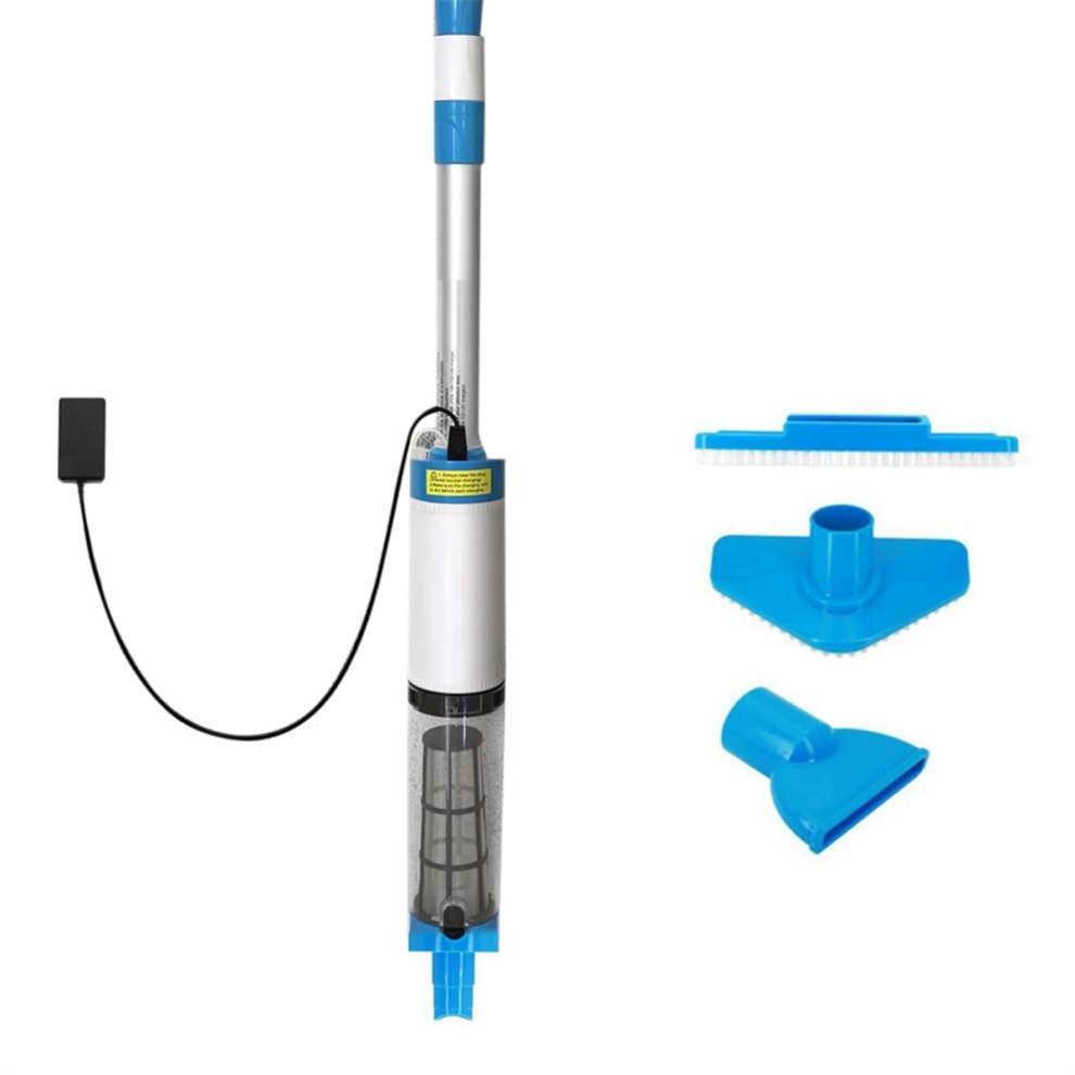Aspirateur de Piscine 3 en 1 Rechargeable et Portable Sans pour le Nettoyage la Du Sable des Débris Prise Américaine