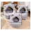 Plush Cat Bed Semi-Enclosed Dog Removable M 4
