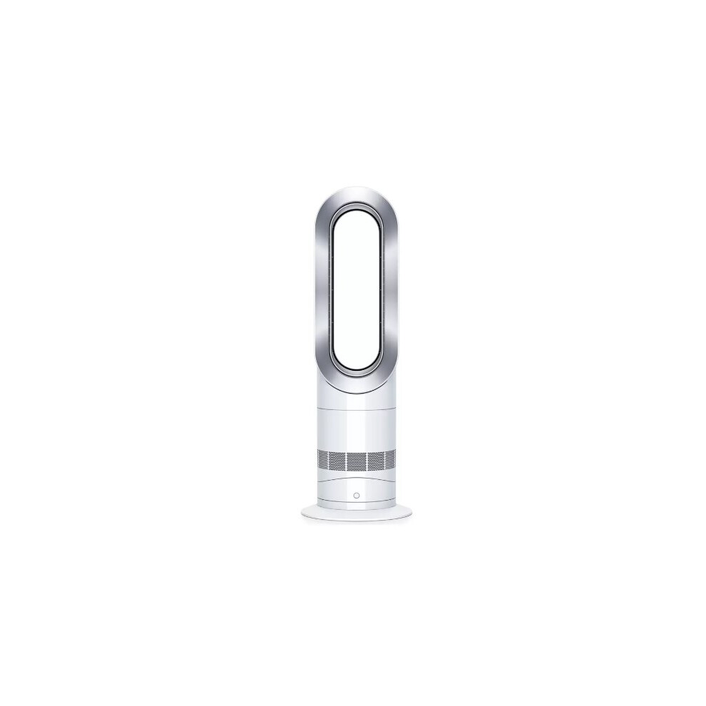 Dyson Hot+Cool Jet Focus Am09 Fan Heater (White/Nickel) - Dark Grey