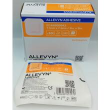 Allevyn Adhesive 7.5cm x 7.5cm Box of 10 - REF: 66000043