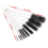 10Pcs Nylon Cleaning Brushes Set Small Wire Brush Kit(Black - 10 Pcs) 4
