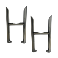 (2 Column ) Raw Metal Freestanding 2 & 3 Column Traditional Radiator Feet