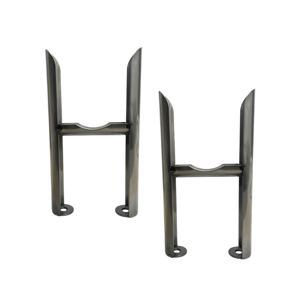 (2 Column ) Raw Metal Freestanding 2 & 3 Column Traditional Radiator Feet 615625583861