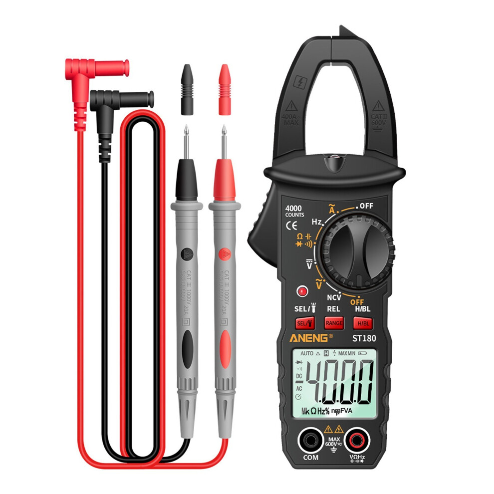 4000 Counting Digital Fixture Instrument Clip Number Clip Clip Multimeter Voltage Meter Acdc Voltage Voltage Current Meter Ncv Tester 4006889789629