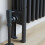 (3 Column) Matt Black Freestanding 2/3/4 Column Traditional Radiator Feet 3