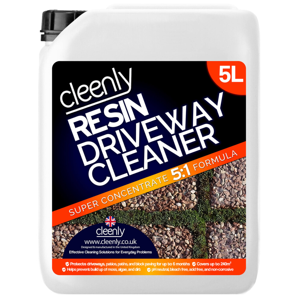 (5L) Cleenly 5L Resin Driveway Cleaner