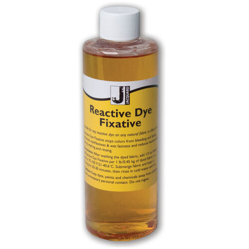 Reactive Dye Fixative Liquid Natural Fabric and Textile Blends 8fl oz