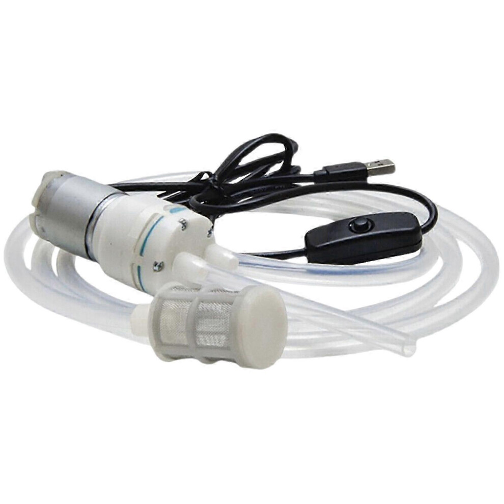 (As Show, One Size) Electric Wine Pump Portable Liquor Suction Device Household Brewing Equipment 5062994732812