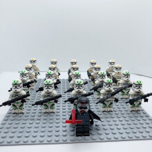 (21PCS Star Wars-J) 21PCS Star Wars Minifigures Kids Toy Set Fit Lego (Excludes base)