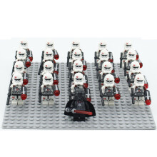 (21PCS Star Wars-T) 21PCS Star Wars Minifigures Kids Toy Set Fit Lego (Excludes base)