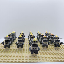 (21PCS Star Wars-V) 21PCS Star Wars Minifigures Kids Toy Set Fit Lego (Excludes base)