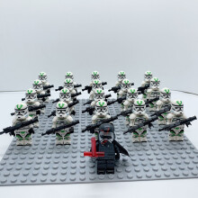 (21PCS Star Wars-10) 21PCS Star Wars Minifigures Kids Toy Set Fit Lego (Excludes base)