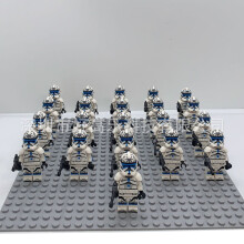 (21PCS Star Wars-11) 21PCS Star Wars Minifigures Kids Toy Set Fit Lego (Excludes base)