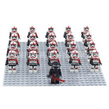 (21PCS Star Wars-18) 21PCS Star Wars Minifigures Kids Toy Set Fit Lego (Excludes base)