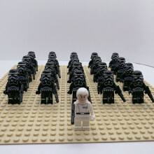(21PCS Star Wars-24) 21PCS Star Wars Minifigures Kids Toy Set Fit Lego (Excludes base)