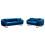 (Blue) The London Modern Chesterfield 3+2 Sofa Set 3