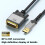 Chronus DisplayPort Conversion Cord Adapter Cable Wire 4K 30Hz Video Output for PC Laptop Computer Tablets 2m Long 2