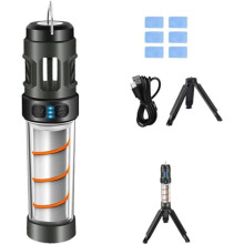 Camping Lantern - Flashlight & Power Bank, Camp Light, Enjoy a Mosquito-Free Outdoor Indoor Environment(Black)
