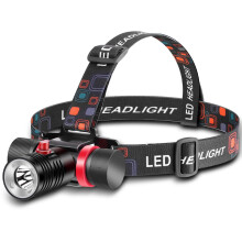 Chronus Scuba Diving Headlamp Dive Light, Underwater Dive Light Rechargeable, Professional IPX8 Waterproof Diving Headlight with 3 Modes, Super Bright