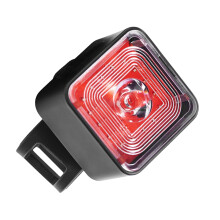 Head Tail Light for Night Riding/Cycling LED Bike Light USB Rechargeable Bike Light Bike Front/Rear Light(Black)