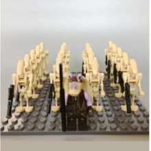 (21pcs-A) 21pcs Star Wars Super Battle Droid Minifigures Compatible toy