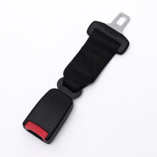 2 Confezioni Estensore della cintura di sicurezza per auto Estensore regolabile per auto (36 cm, nero)