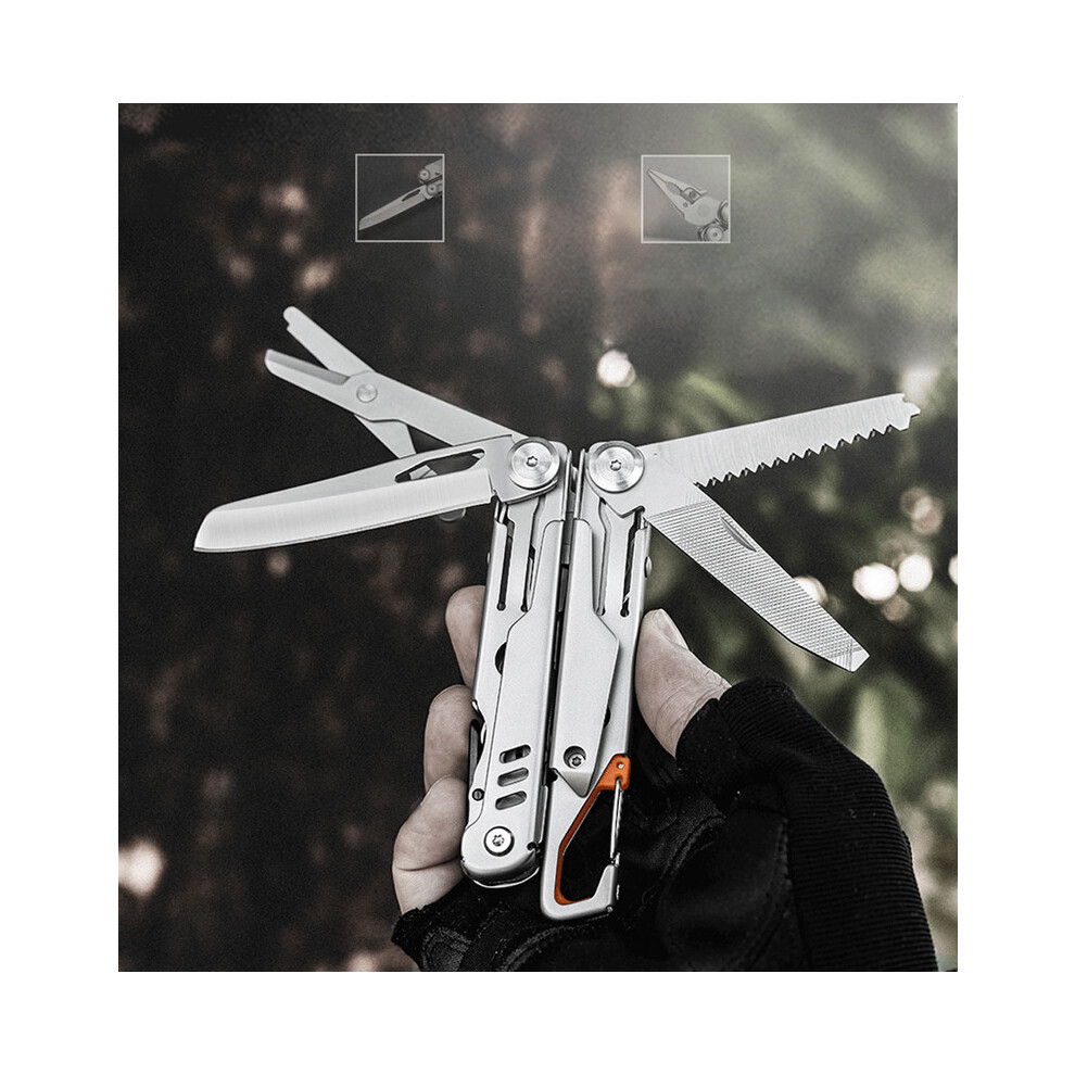 (Multipurpose knife) 440 Steel Folding Knife Pliers 5Cr15Mov High Hardness Multi-tool Outdoor Survival Camping Pocket Knife EDC Jackknife Hand