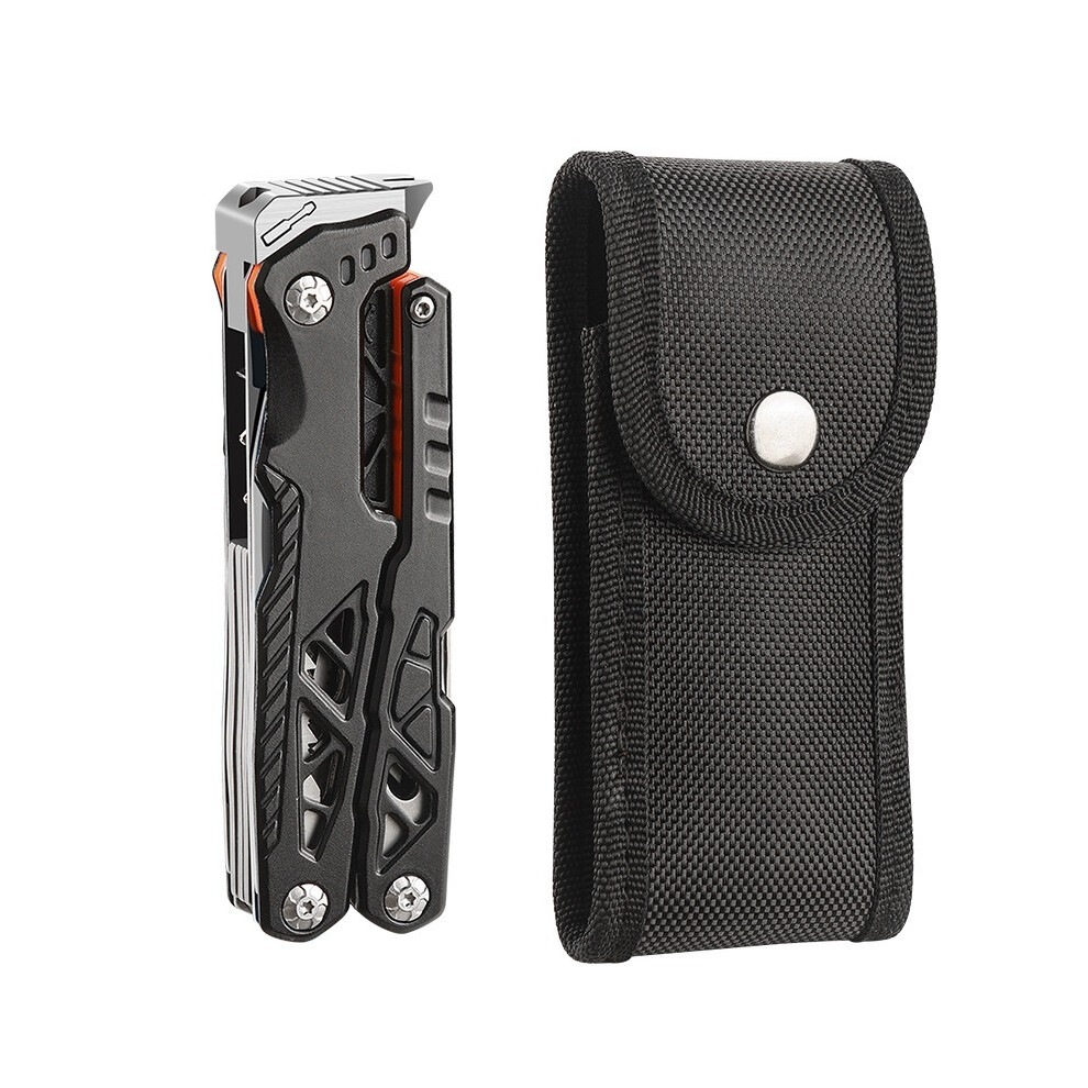 (ferrous) Car window breaker wrench multifunction tool outdoor all-in-one folding pliers hammer universal combination of portable