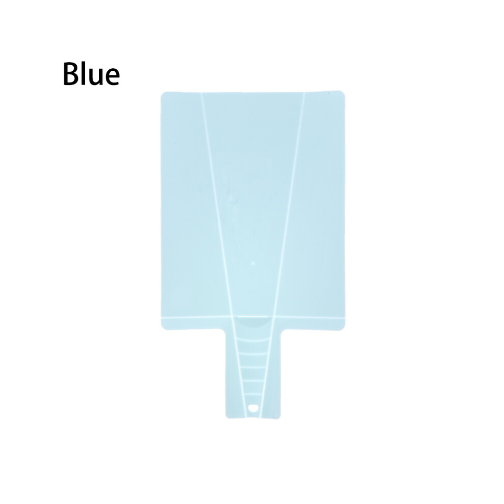 (Blue) 38*21.3 cm Foldable Chopping Blocks Food Grade Plastic Vegetable Meat Cutting Board Multi-function Home Kitchen Tools Accessory