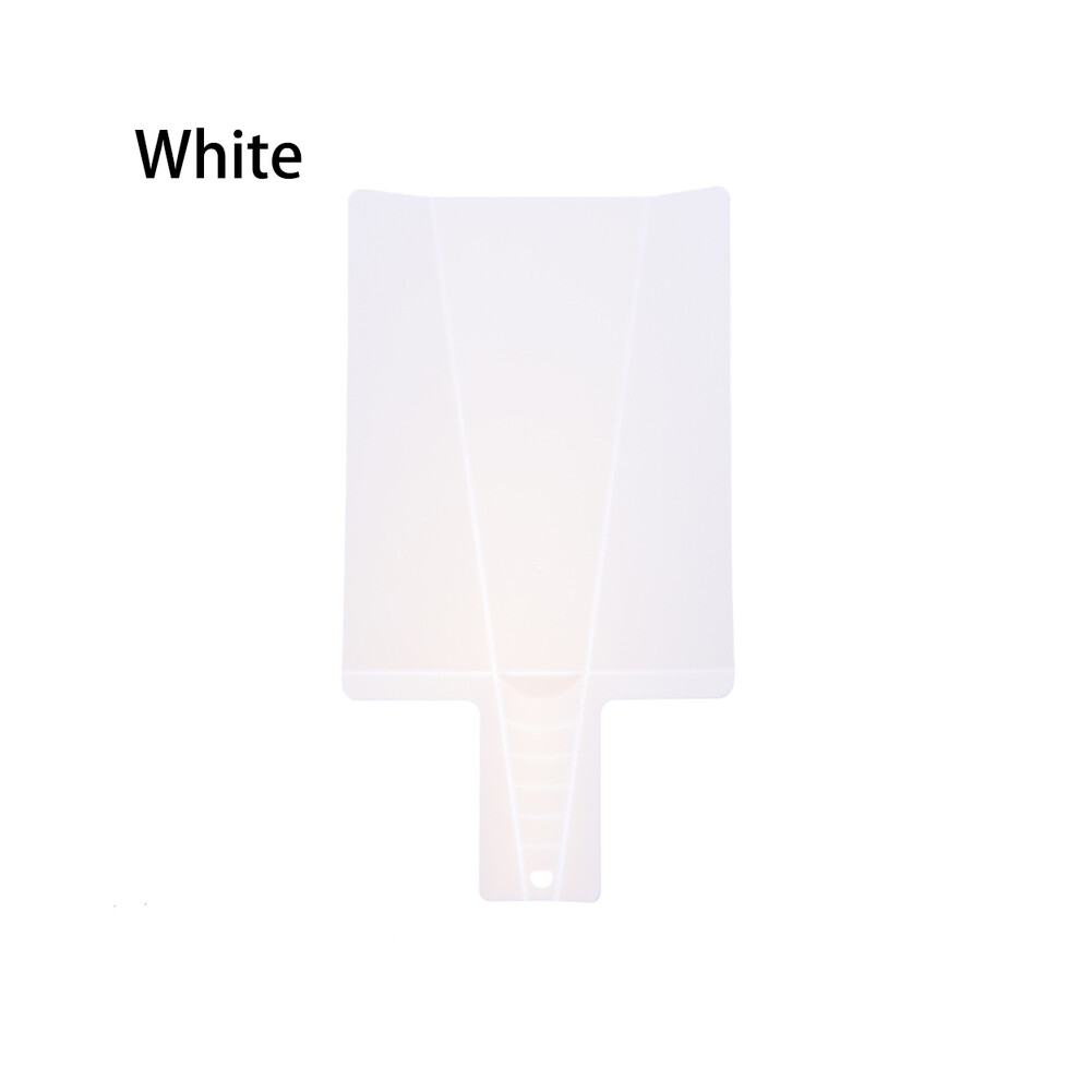 (WHITE) 38*21.3 cm Foldable Chopping Blocks Food Grade Plastic Vegetable Meat Cutting Board Multi-function Home Kitchen Tools Accessory