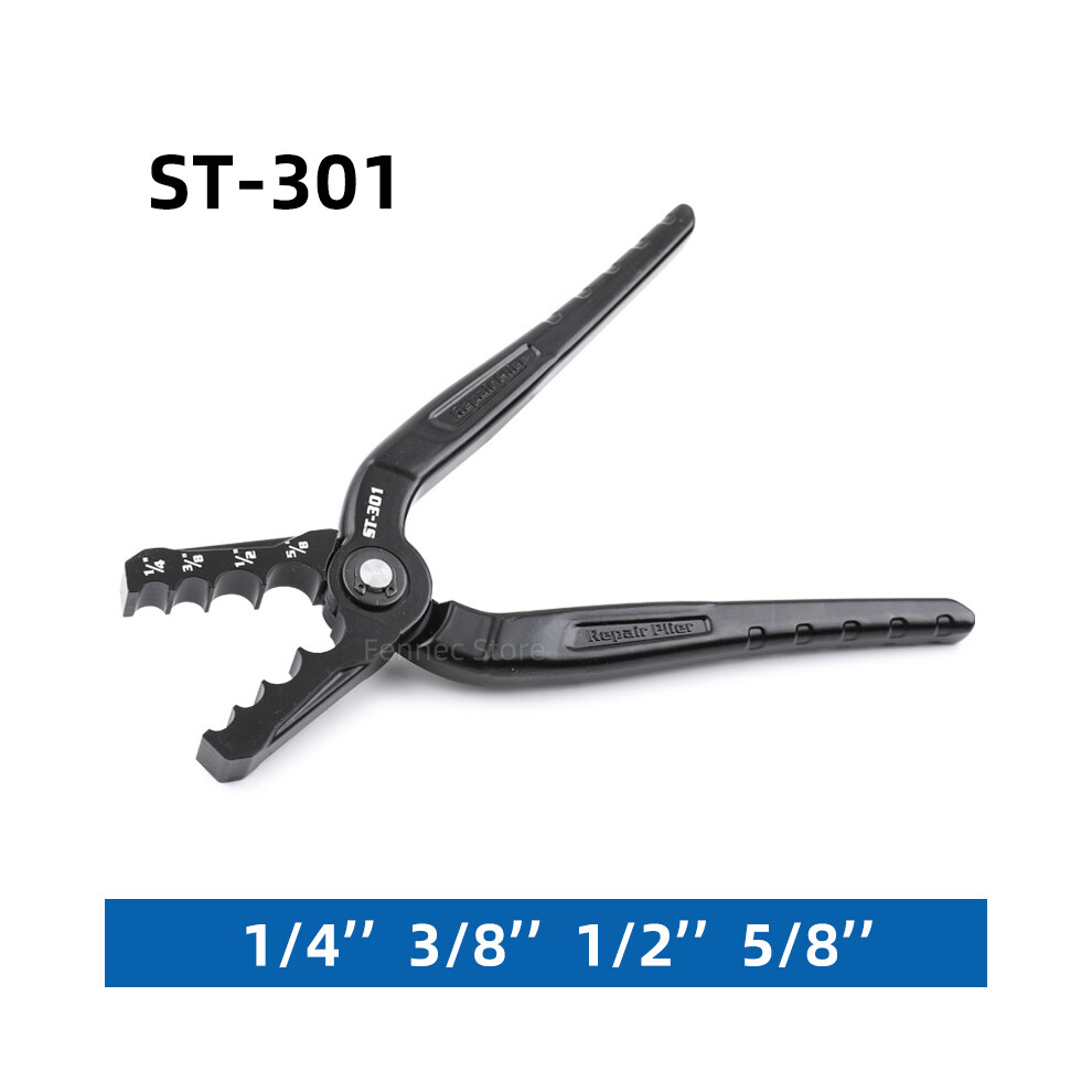 (ST-301) DSZH ST301 Copper Tube Repair Pliers Compound Rounder and Flat Folding Tube Versatile Round Plier Tool Fix Leaks Quickly