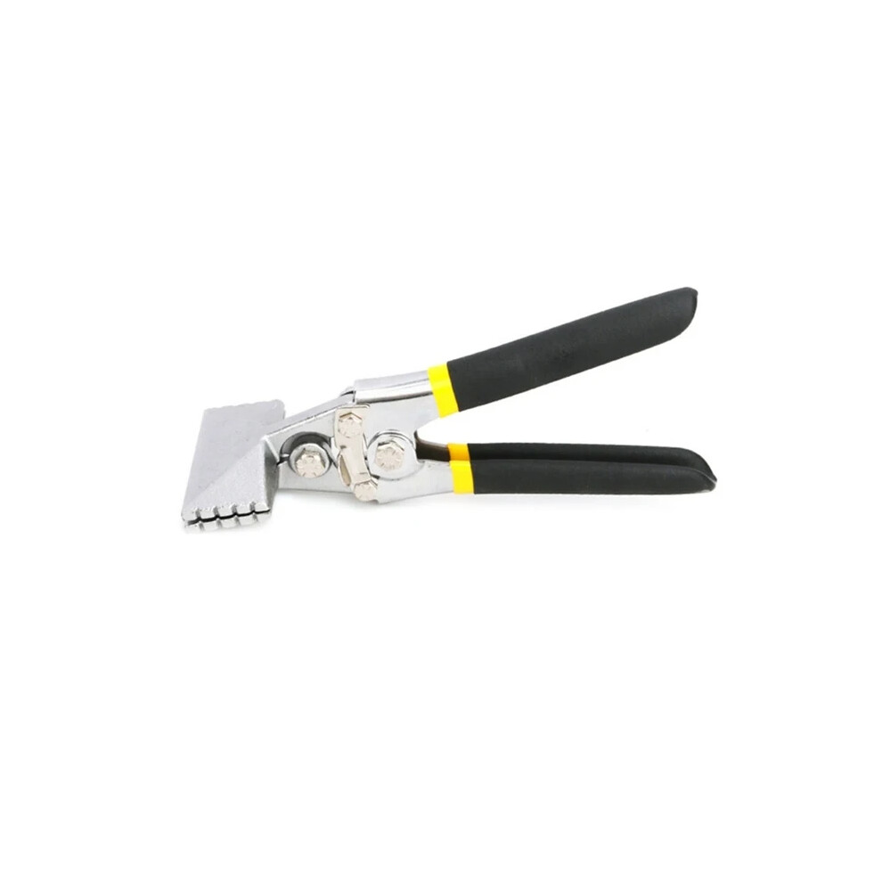 (A) Sheet Metal Bending Pliers Multifunctional edge sealing electrician folding pliers Hand Seamer Wide Jaw Straight Elbow Tools