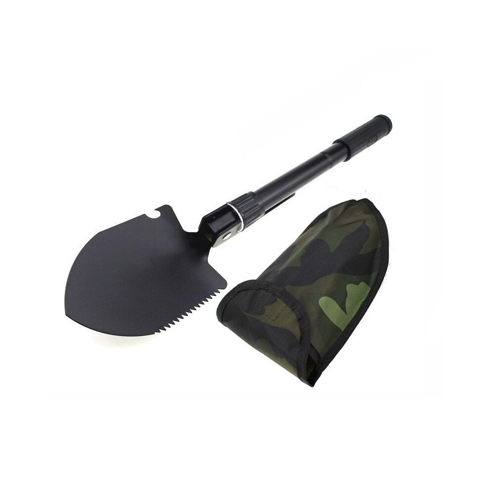 (shovel) 1PC Engineer Shovel Military Shovel Outdoor Multifunctional Folding Military Shovel Vehicle Camping Fishing Shovel Pickaxe