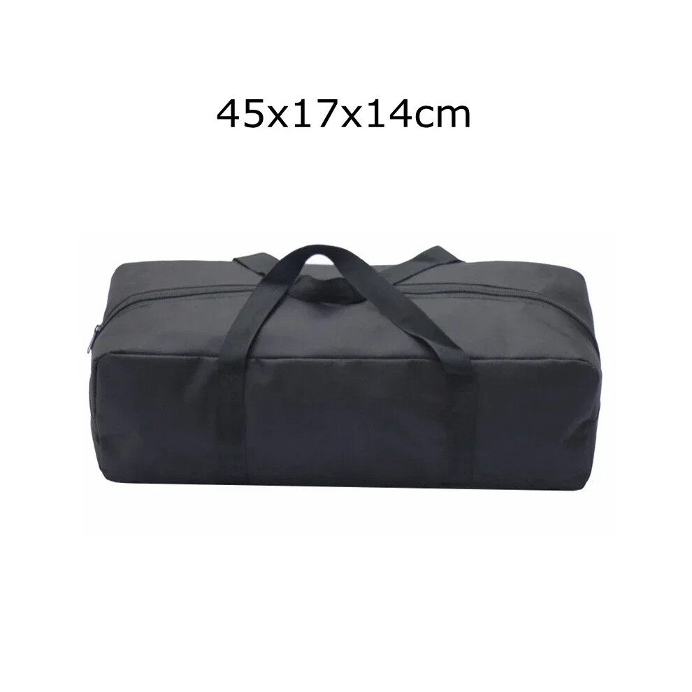 (S-45X17X14CM) Camping Storage Bag Multifunctional Outdoor Roll Up Tent Peg Carrier Pack Storage Bag Hiking Travel Collapsible Storage